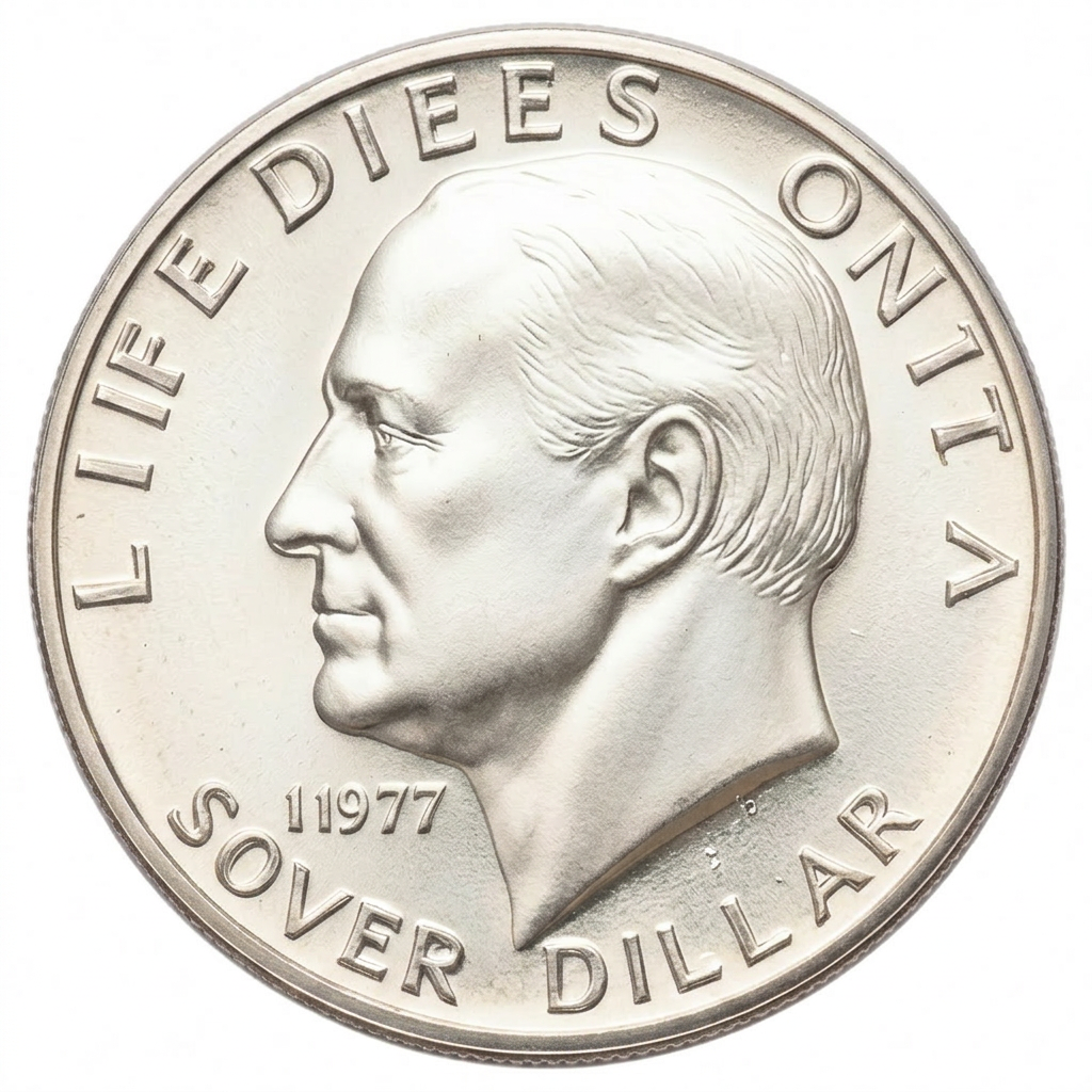 1971-1976 Eisenhower 40% Silver Dollar